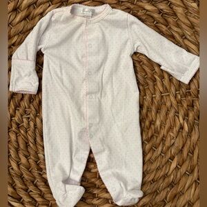 Kissy Kissy brand baby footie. Size 0-3 months.